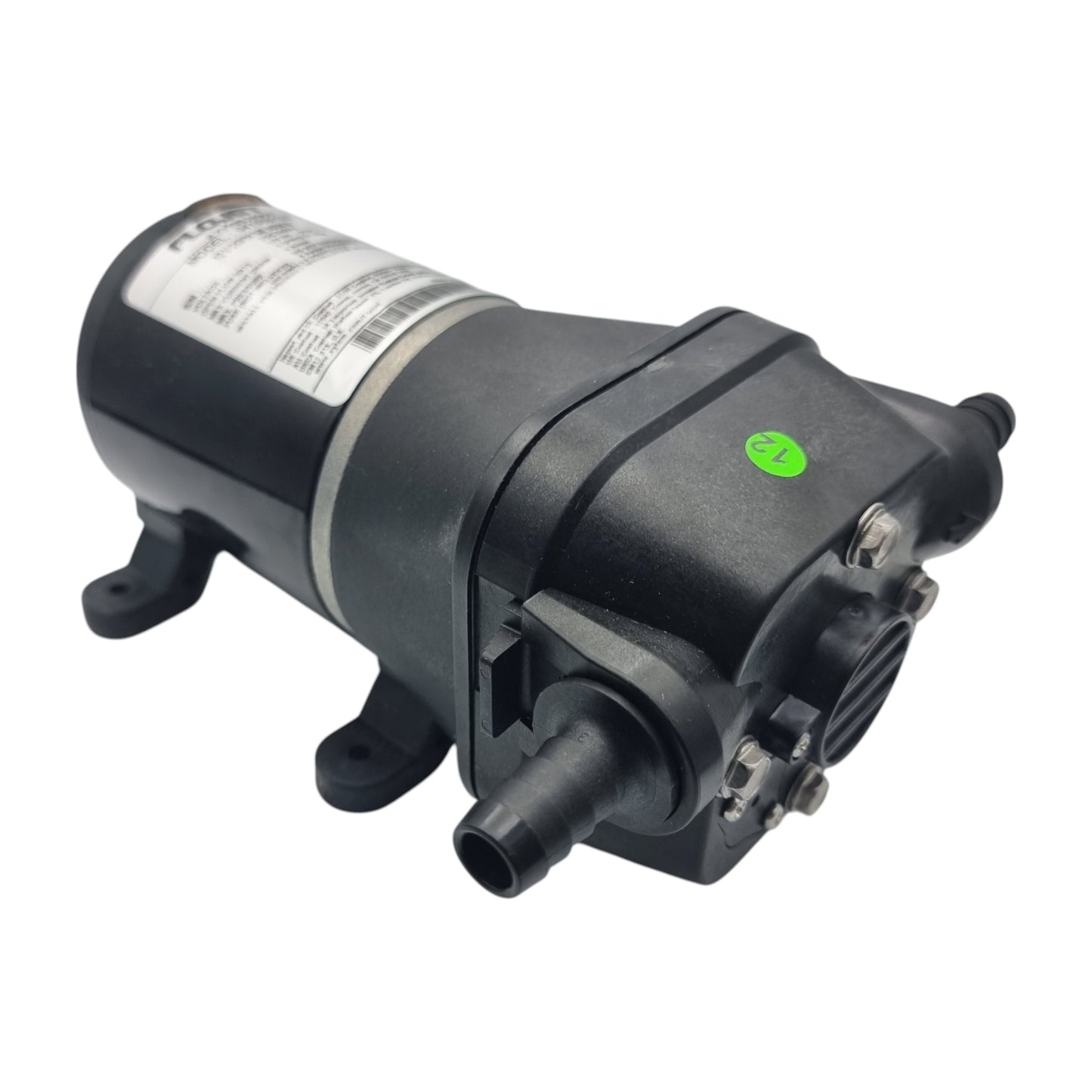 Bomba Serie Quad Mutliples Usos 12Vdc 50Psi 7.6Lpm Conector 1/2" Santoprene 04105512A