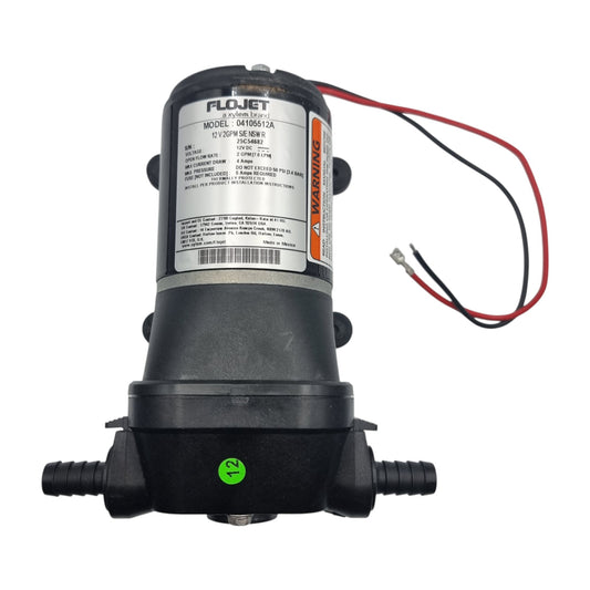 Bomba Serie Quad Mutliples Usos 12Vdc 50Psi 7.6Lpm Conector 1/2" Santoprene 04105512A