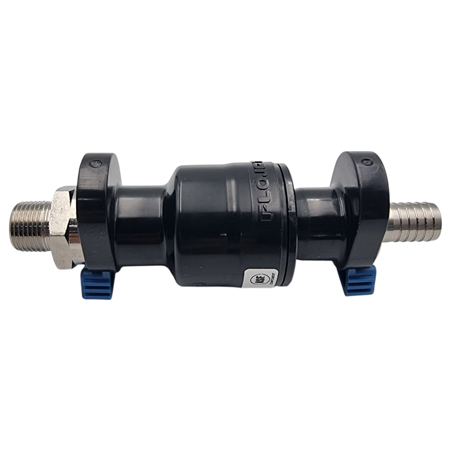Regulador de Presión de Agua Flojet 01752409C 50 Psi Entrada 1/2" Salida de 3/8" con Conectores de Acero inoxidable