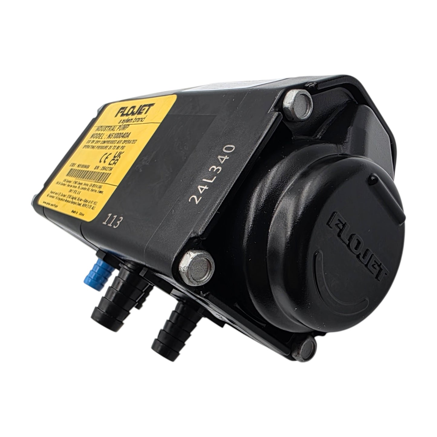 Bomba Flojet N5100040A Diafragma Santoprene Conexion Espiga 3/8" 20-80 Psi