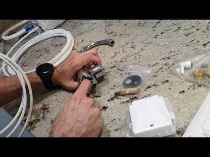 Kit Bomba Flojet BW5000 y Llave Acero Inoxidable Satín